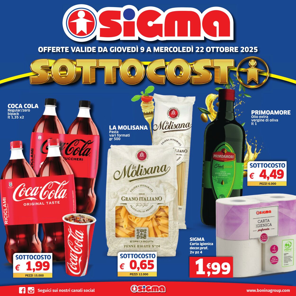 Volantino Sigma 09.10.2025 - 22.10.2025