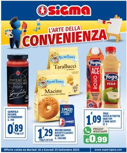 Volantino Sigma 16.09.2025 - 25.09.2025