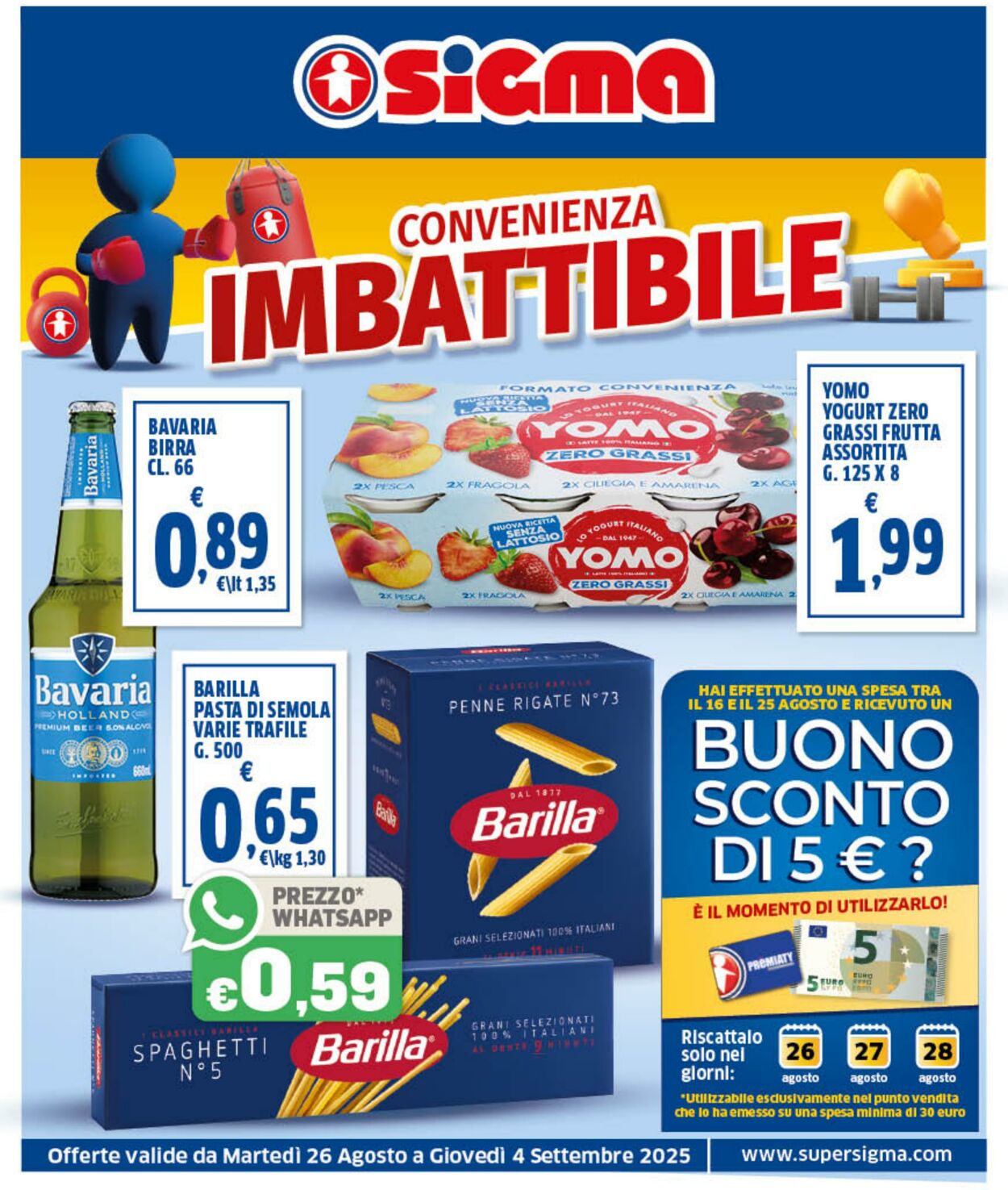 Volantino Sigma 26.08.2025 - 04.09.2025