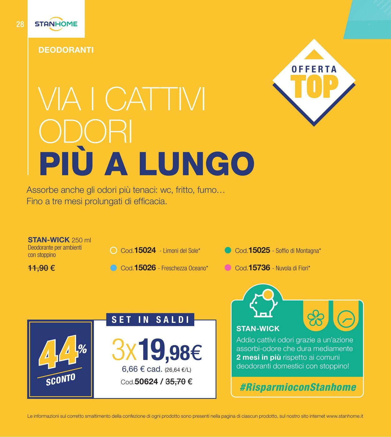 Volantino Stanhome 19.07.2022 - 29.07.2022