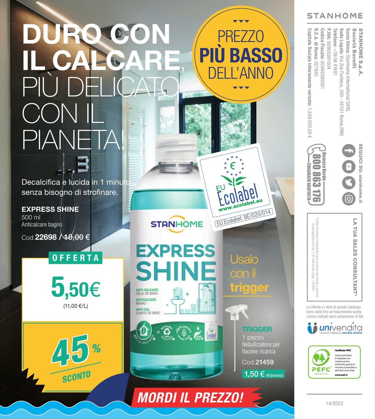 Acqua e sapone Volantino Promozionale - Valido da 26.04 a 08.05