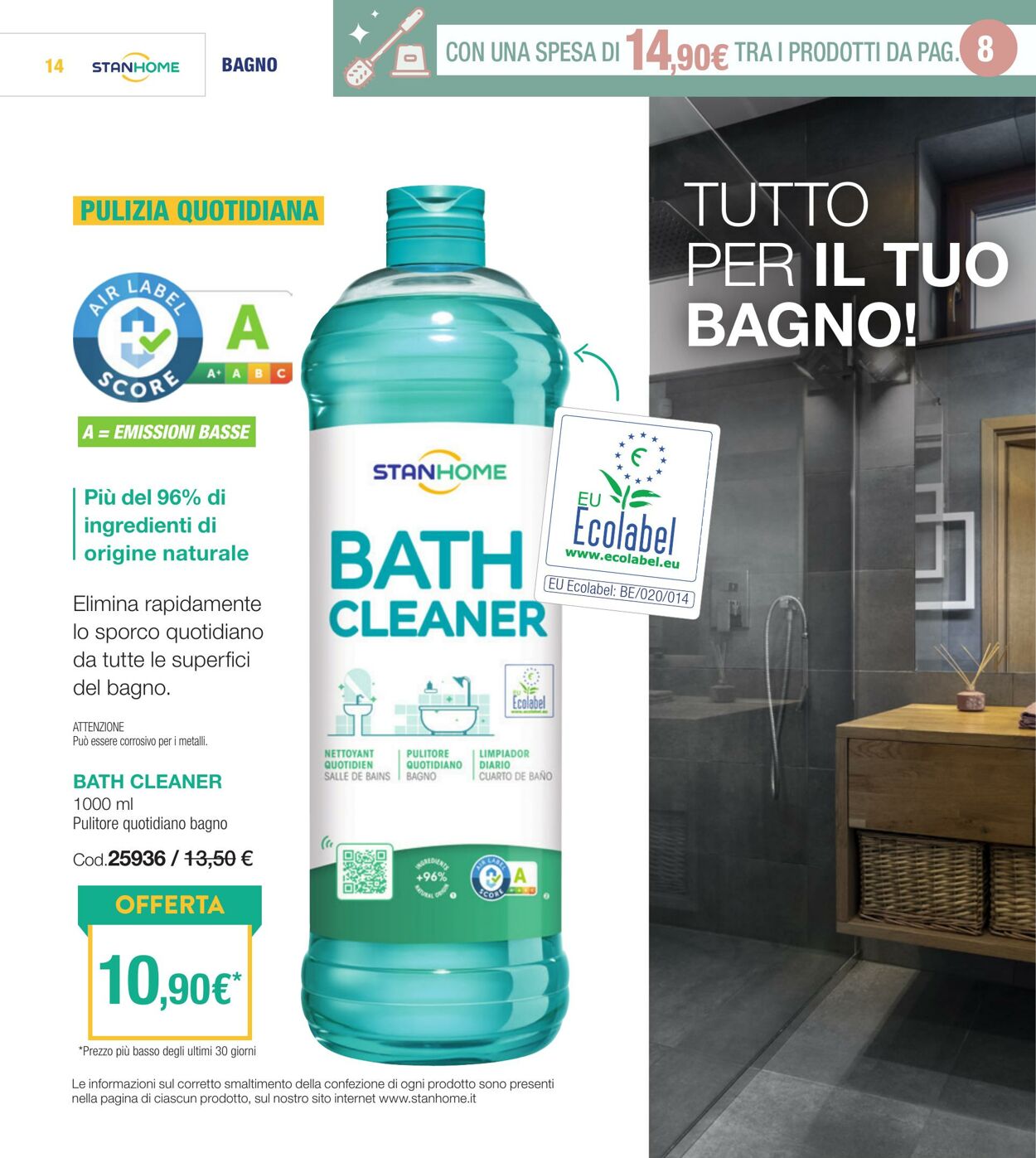 Volantino Stanhome 26.08.2024 - 01.09.2024