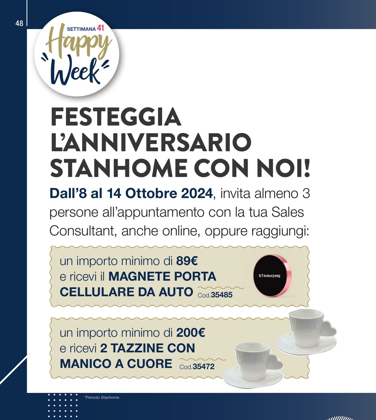 Volantino Stanhome 01.10.2024 - 18.10.2024