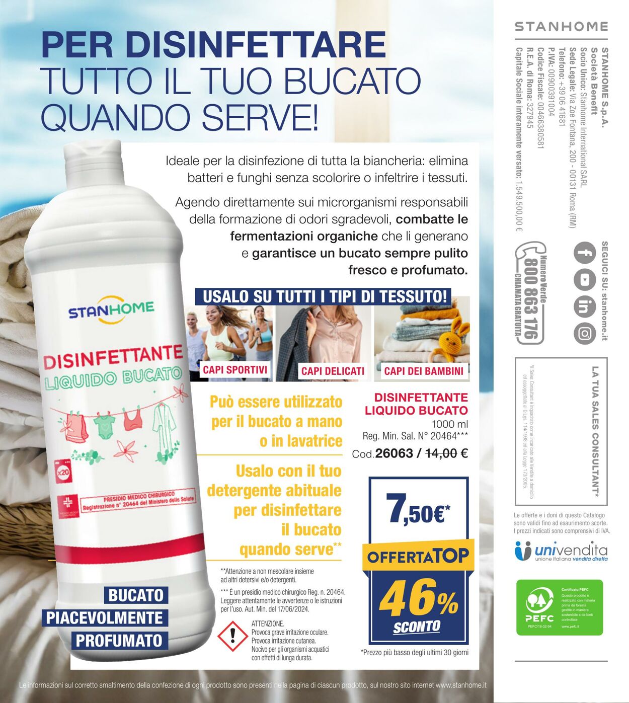 Stanhome Volantini promozionali