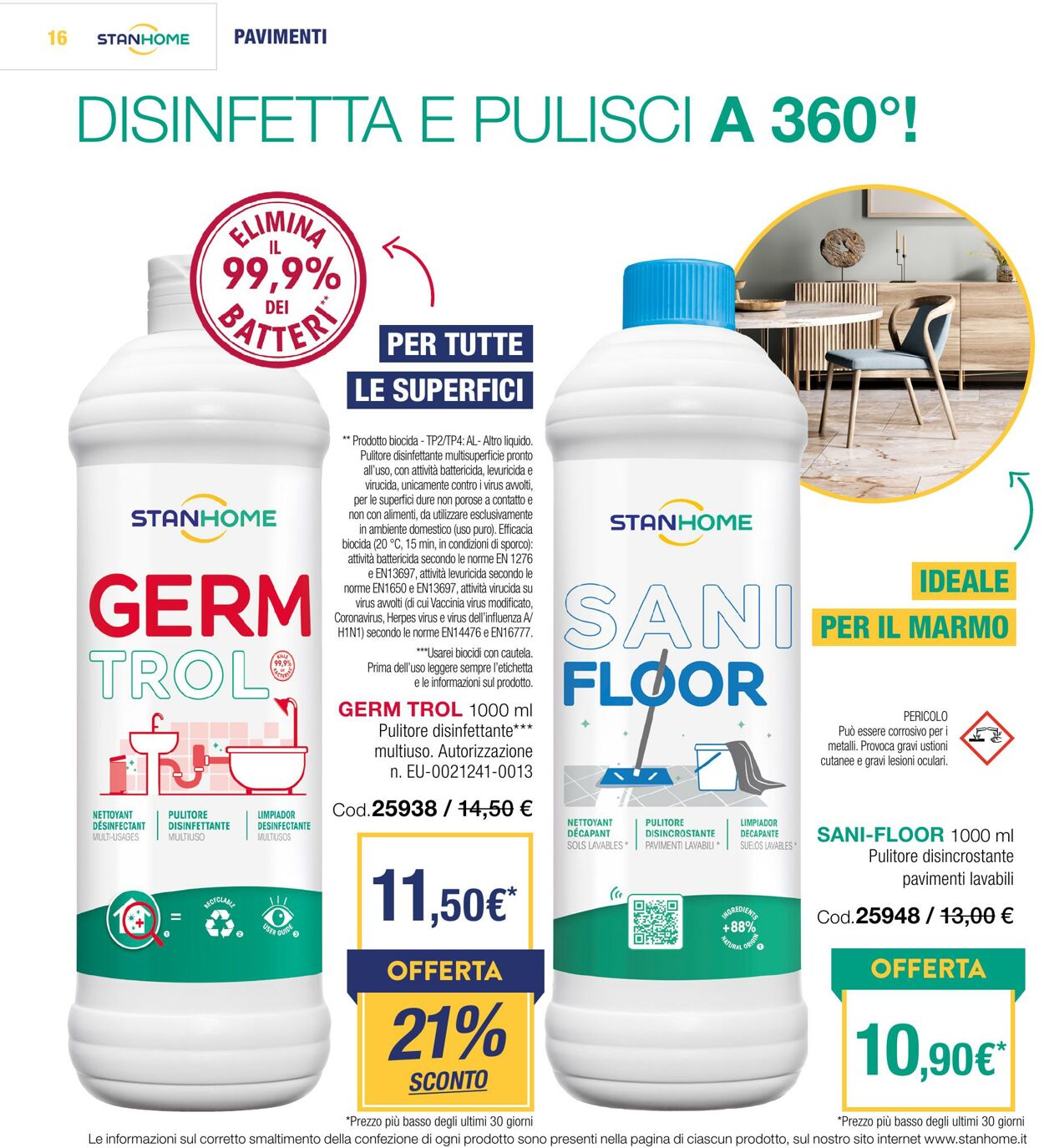 Volantino Stanhome 30.12.2024 - 05.01.2025