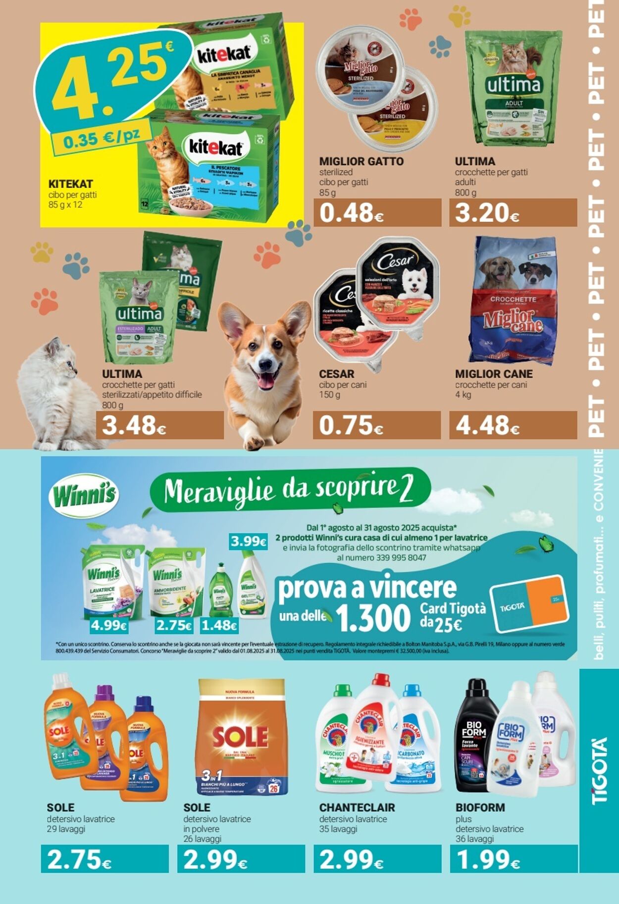 Volantino Tigotà 01.08.2025 - 31.08.2025