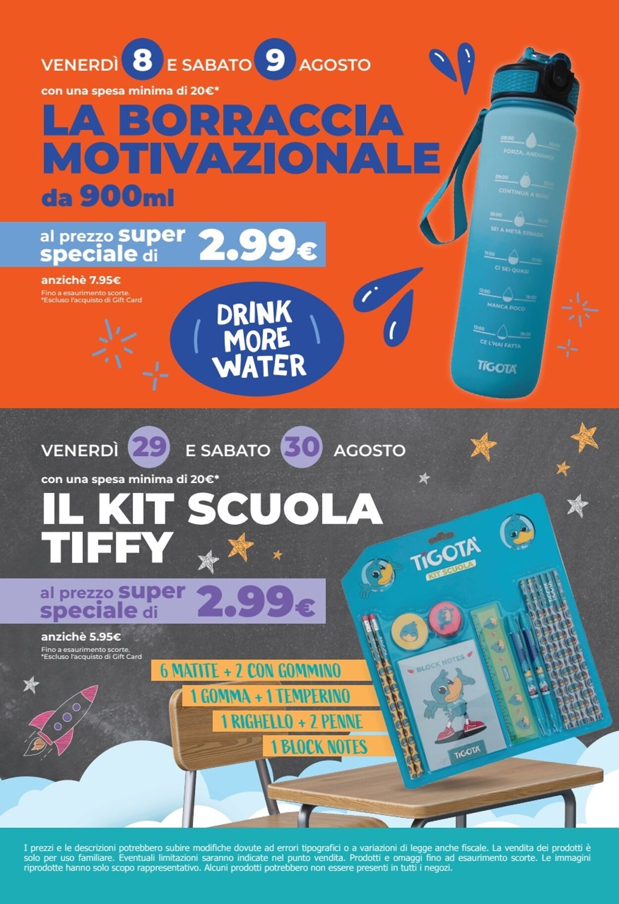 Volantino Tigotà 01.08.2025 - 31.08.2025
