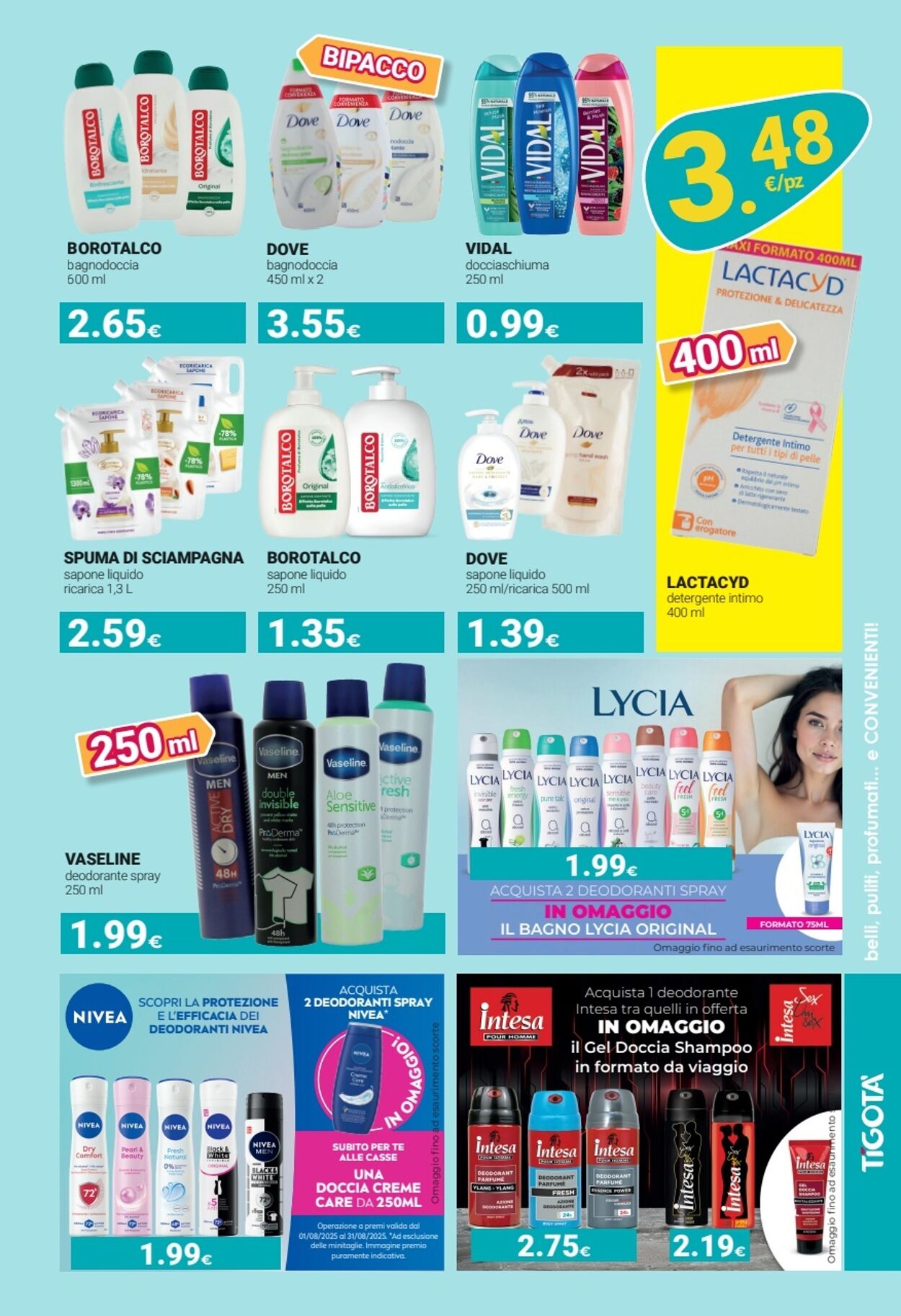 Volantino Tigotà 01.08.2025 - 31.08.2025