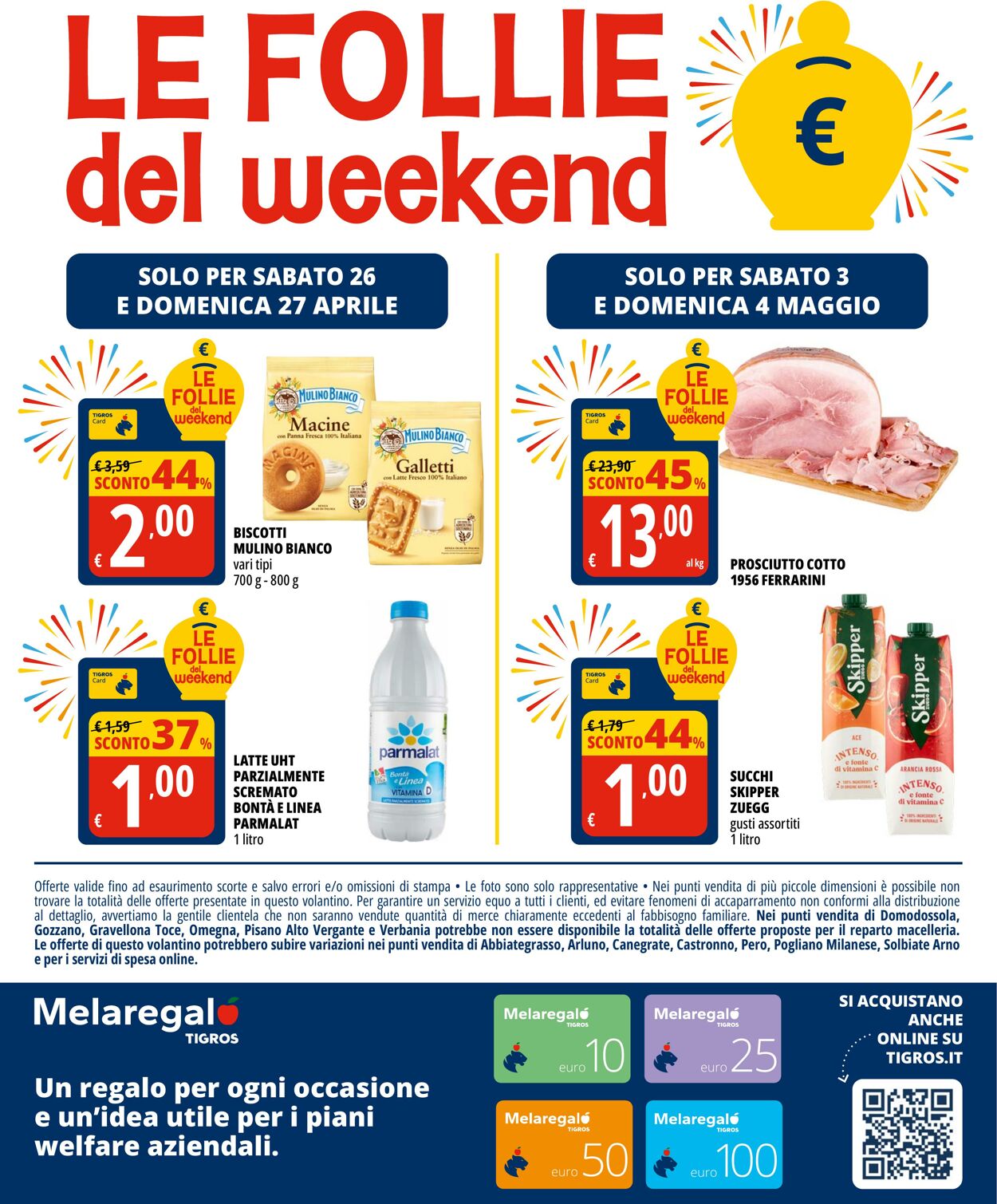 Volantino Tigros 22.04.2025 - 06.05.2025