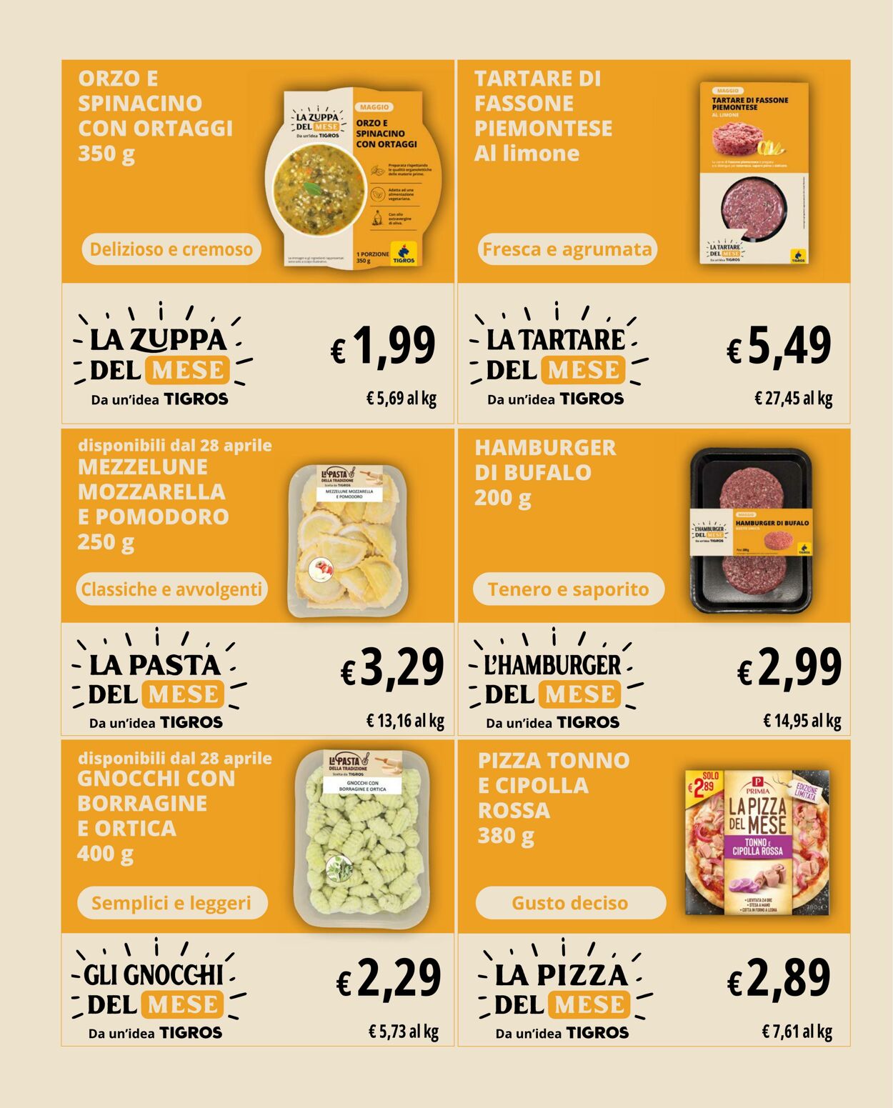 Volantino Tigros 22.04.2025 - 06.05.2025