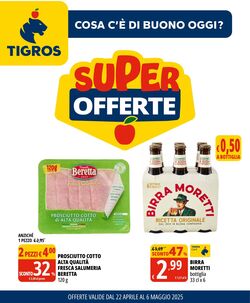 Volantino Tigros 22.04.2025 - 06.05.2025