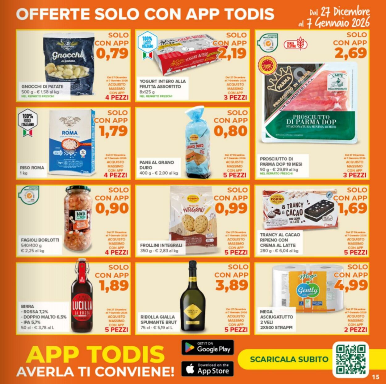 Volantino Todis 27.12.2025 - 07.01.2026