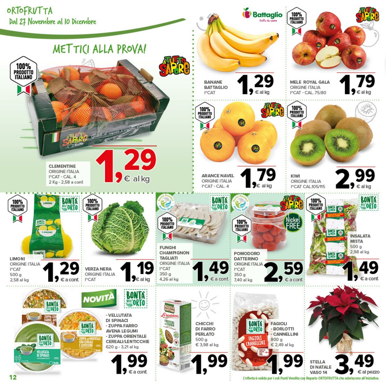 Volantino Todis 27.11.2025 - 10.12.2025