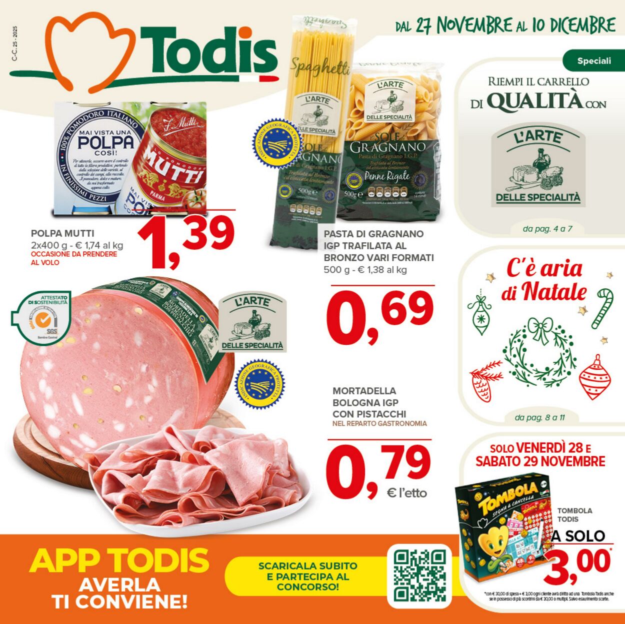 Volantino Todis 27.11.2025 - 10.12.2025
