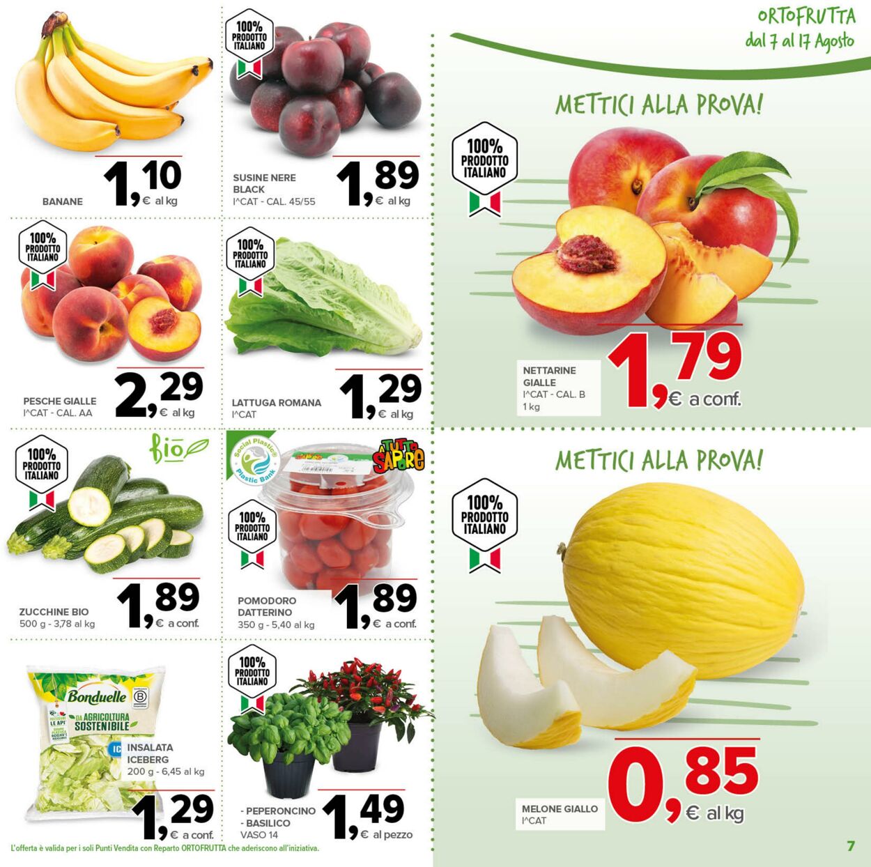 Volantino Todis 07.08.2025 - 17.08.2025