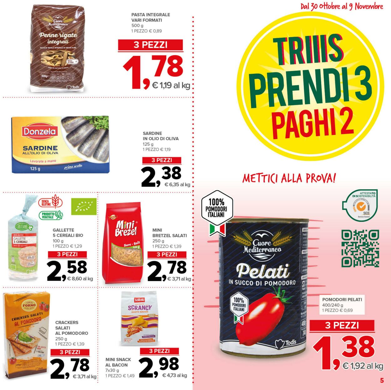 Volantino Todis 30.10.2025 - 09.11.2025