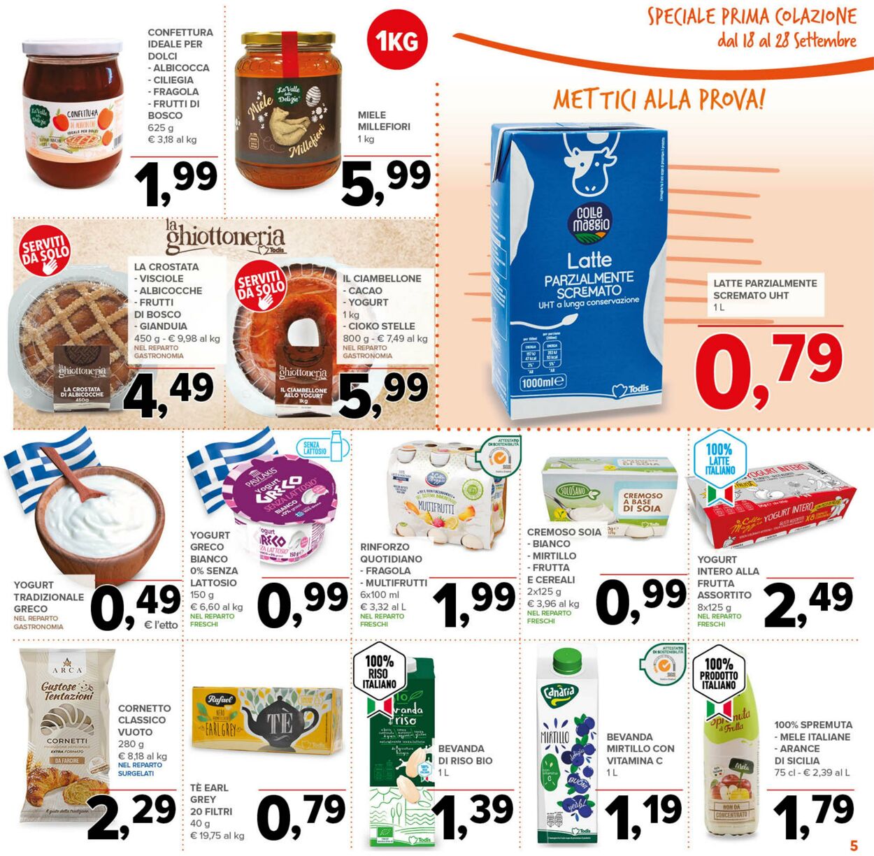Volantino Todis 18.09.2025 - 28.09.2025