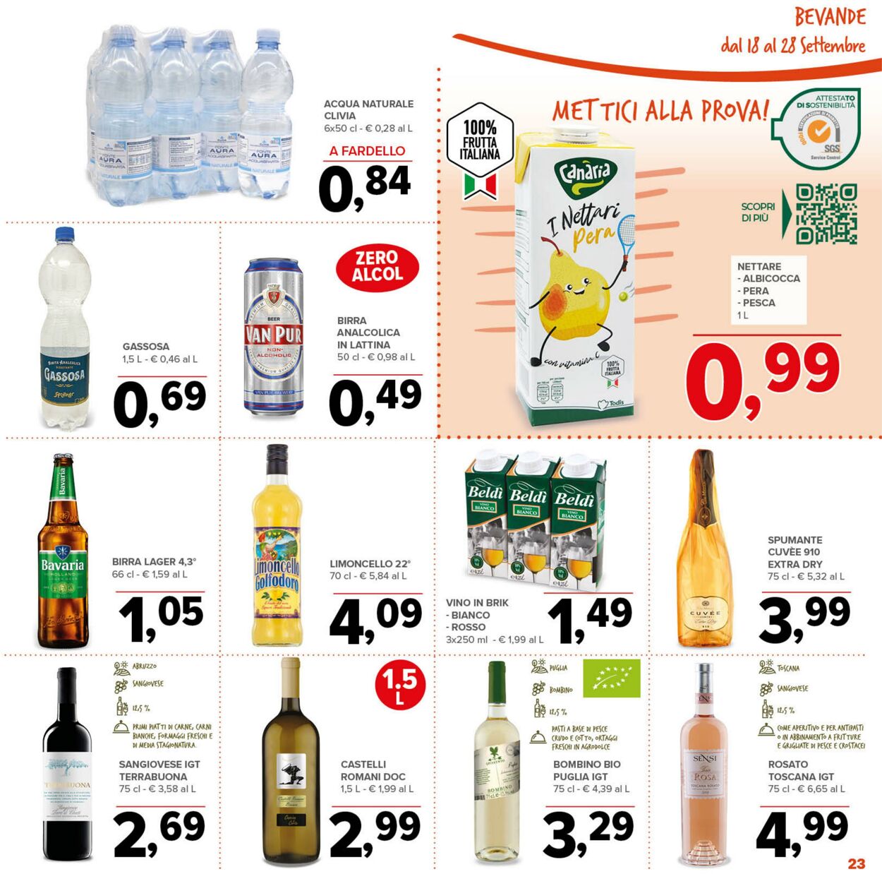 Volantino Todis 18.09.2025 - 28.09.2025