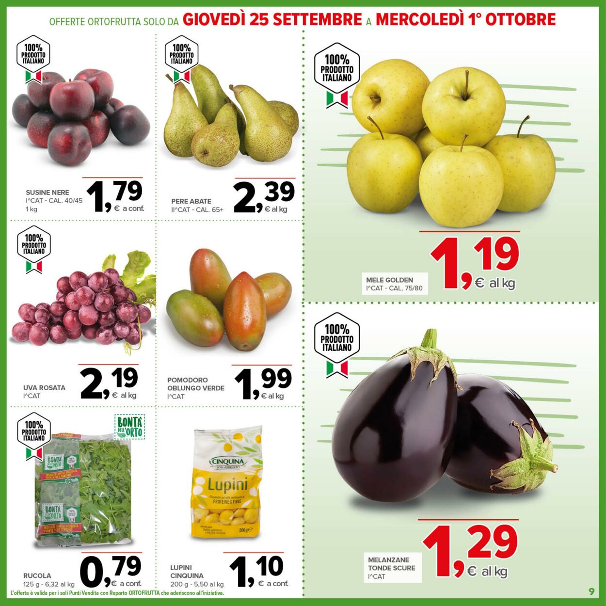 Volantino Todis 18.09.2025 - 28.09.2025