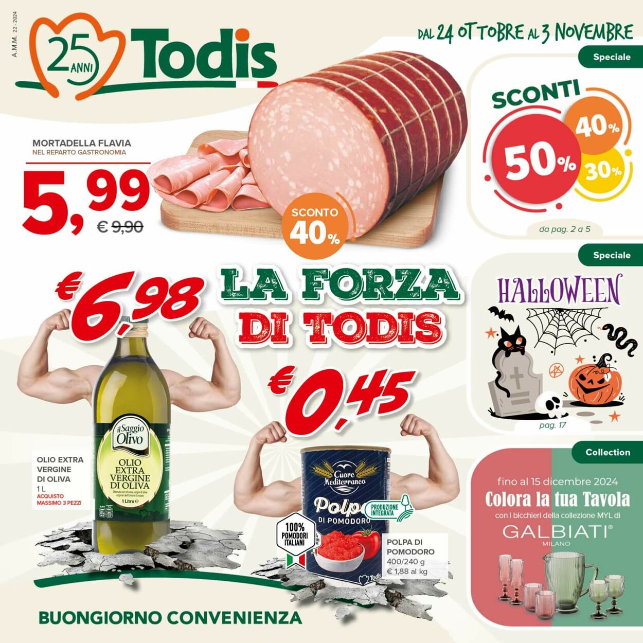 Volantino Todis 24.10.2024 - 03.11.2024