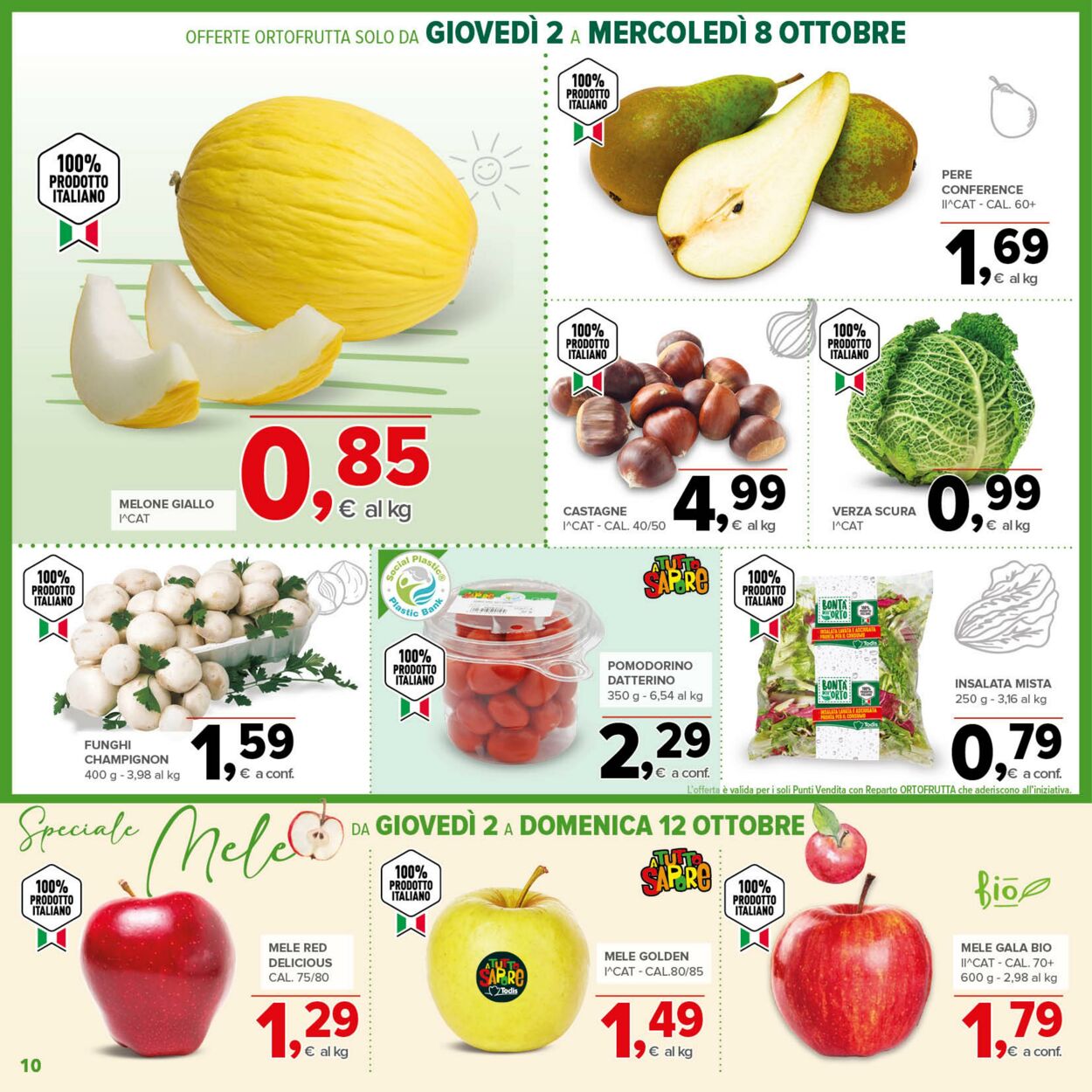 Volantino Todis 02.10.2025 - 12.10.2025