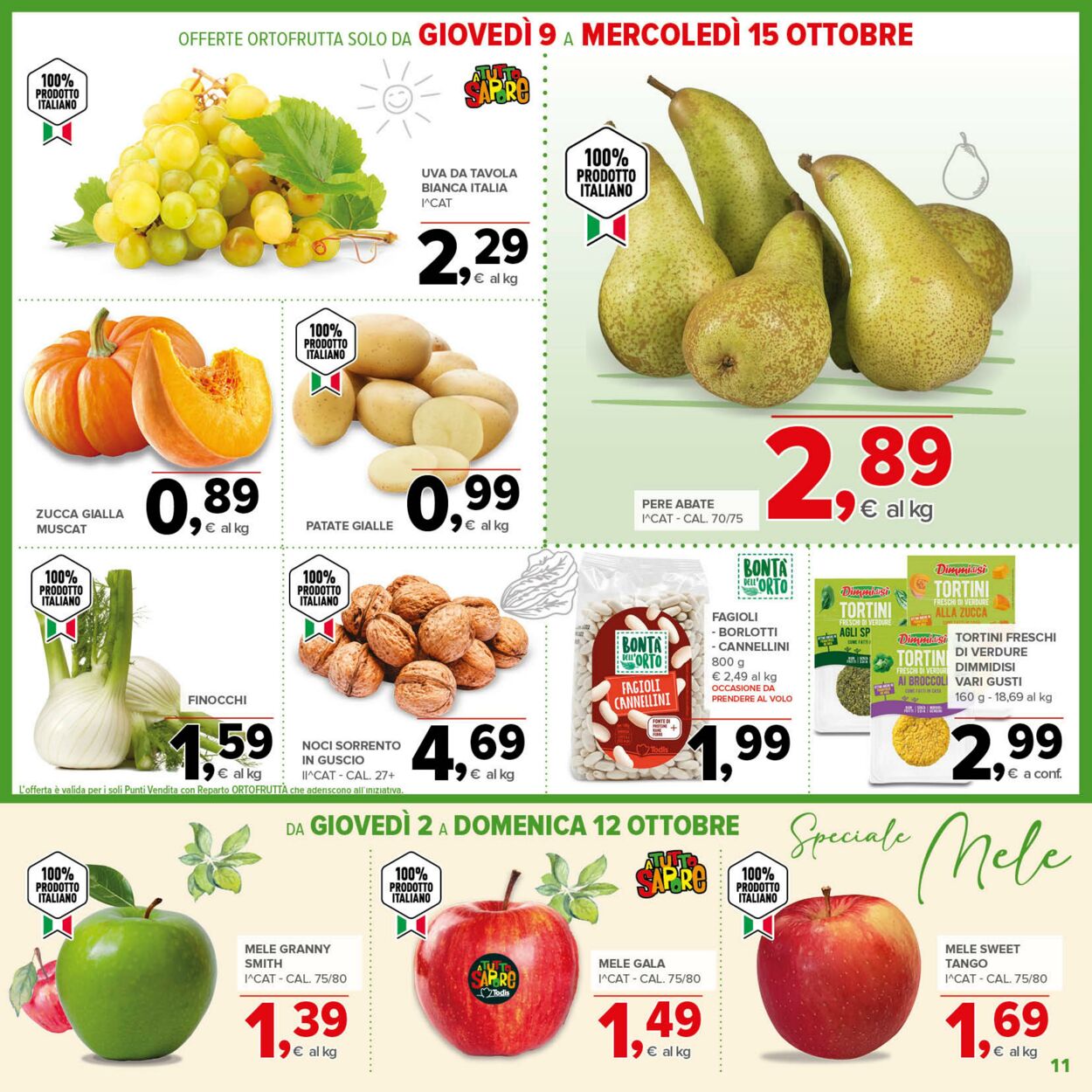 Volantino Todis 02.10.2025 - 12.10.2025