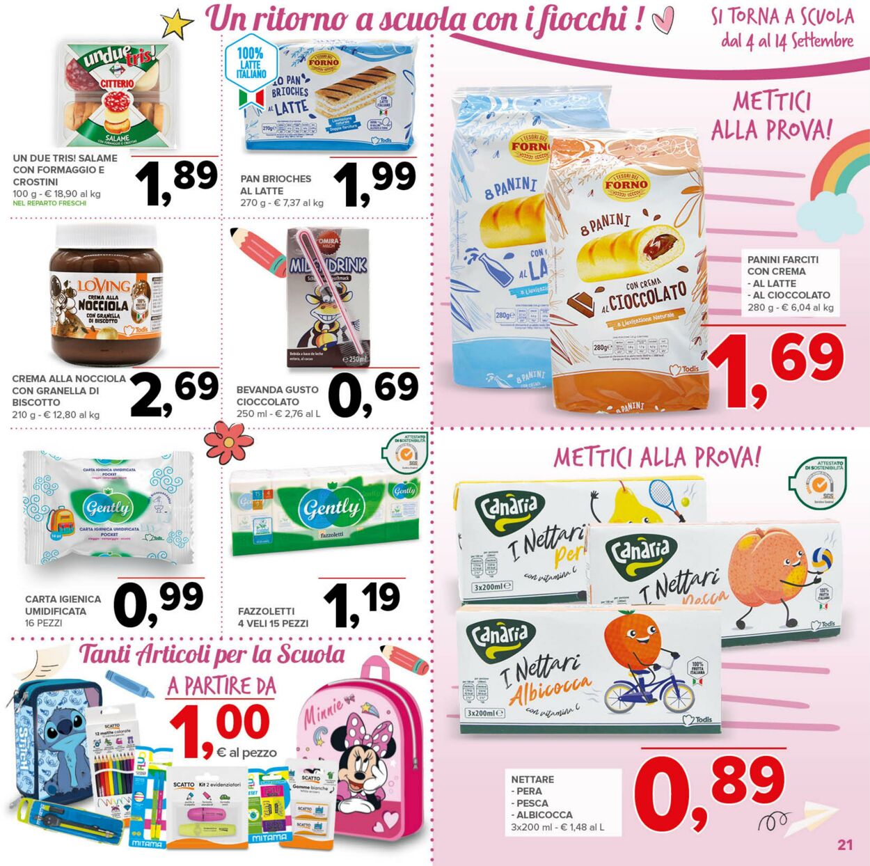 Volantino Todis 04.09.2025 - 14.09.2025