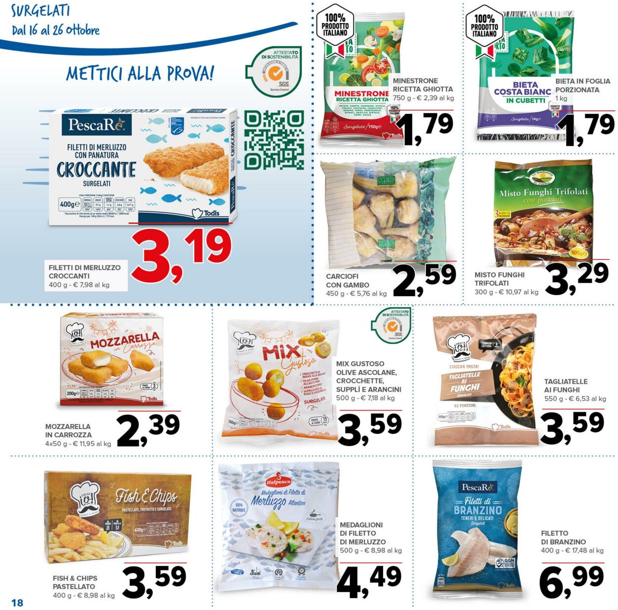 Volantino Todis 16.10.2025 - 26.10.2025
