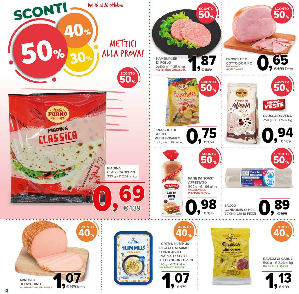Volantino Todis 16.10.2025 - 26.10.2025