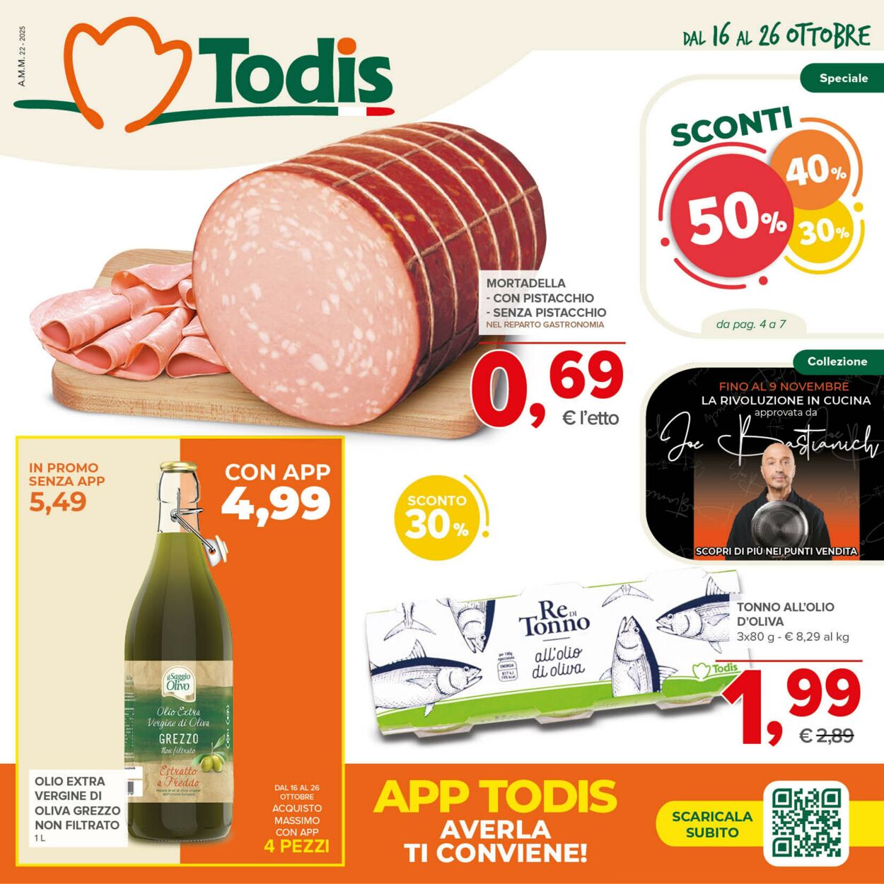 Volantino Todis 16.10.2025 - 26.10.2025