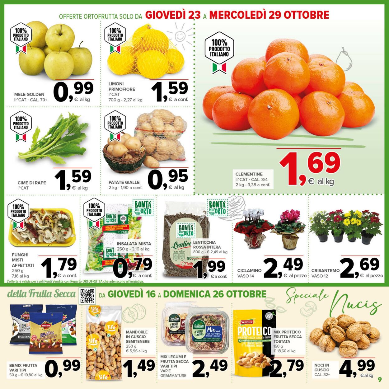 Volantino Todis 16.10.2025 - 26.10.2025