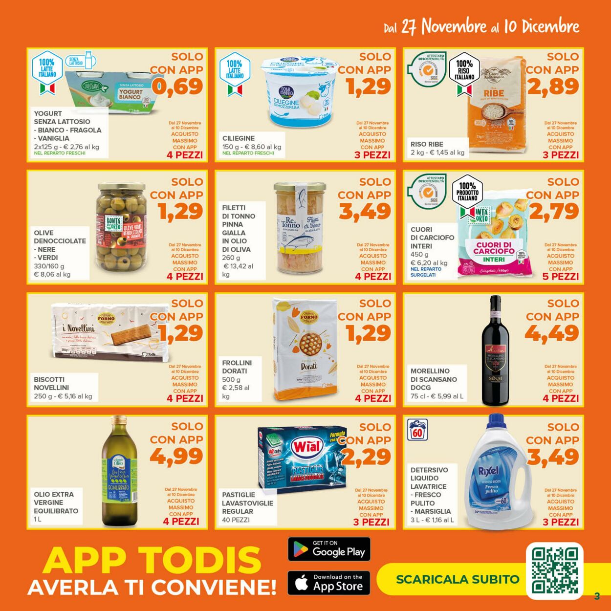 Volantino Todis 27.11.2025 - 10.12.2025