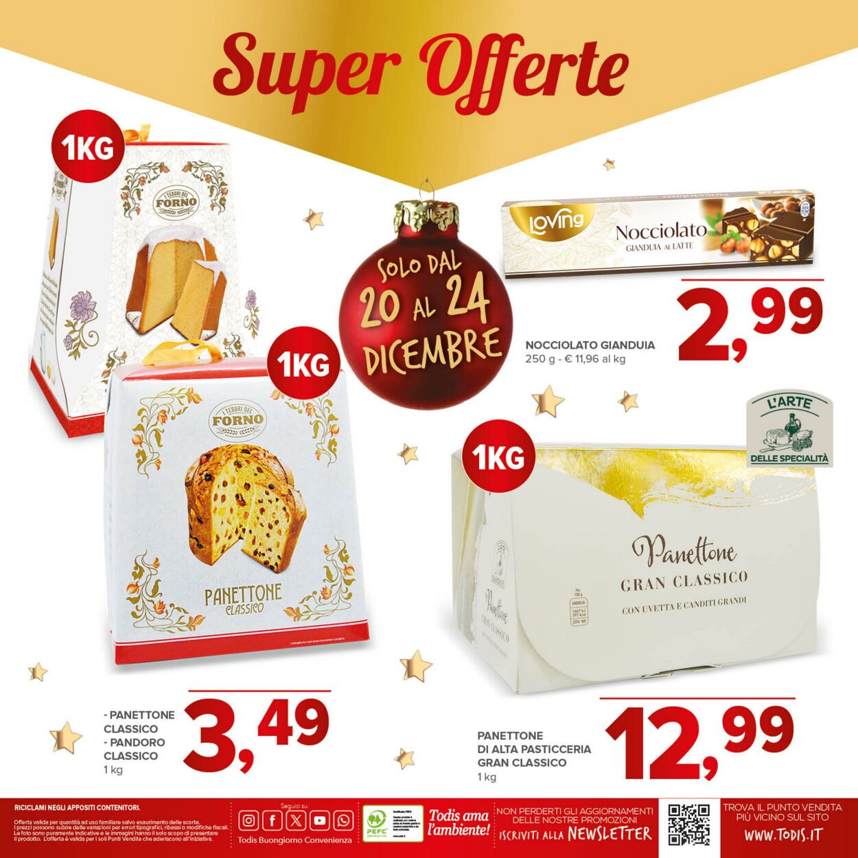 Volantino Todis 11.12.2025 - 26.12.2025