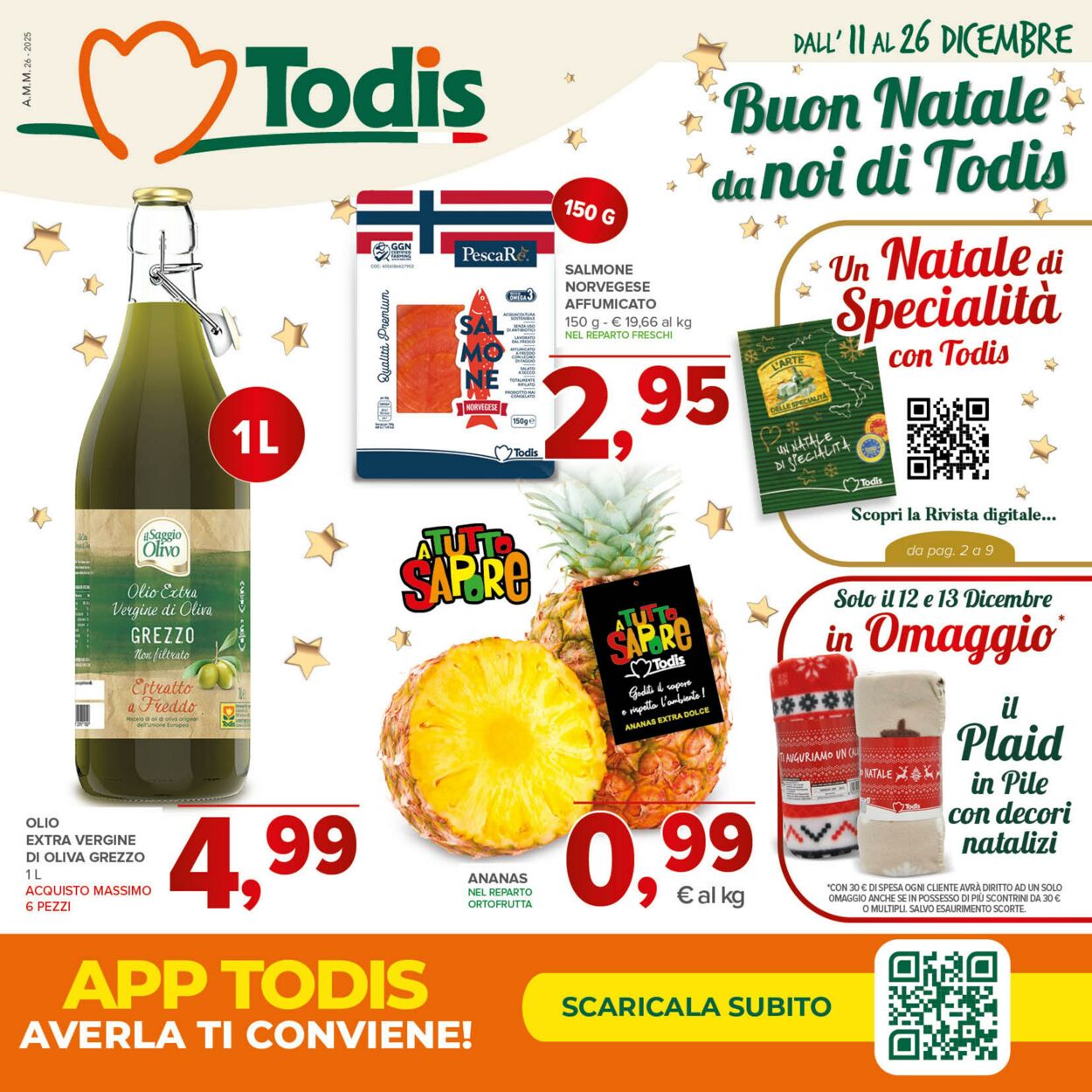 Volantino Todis 11.12.2025 - 26.12.2025