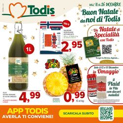 Volantino Todis 11.12.2025 - 26.12.2025