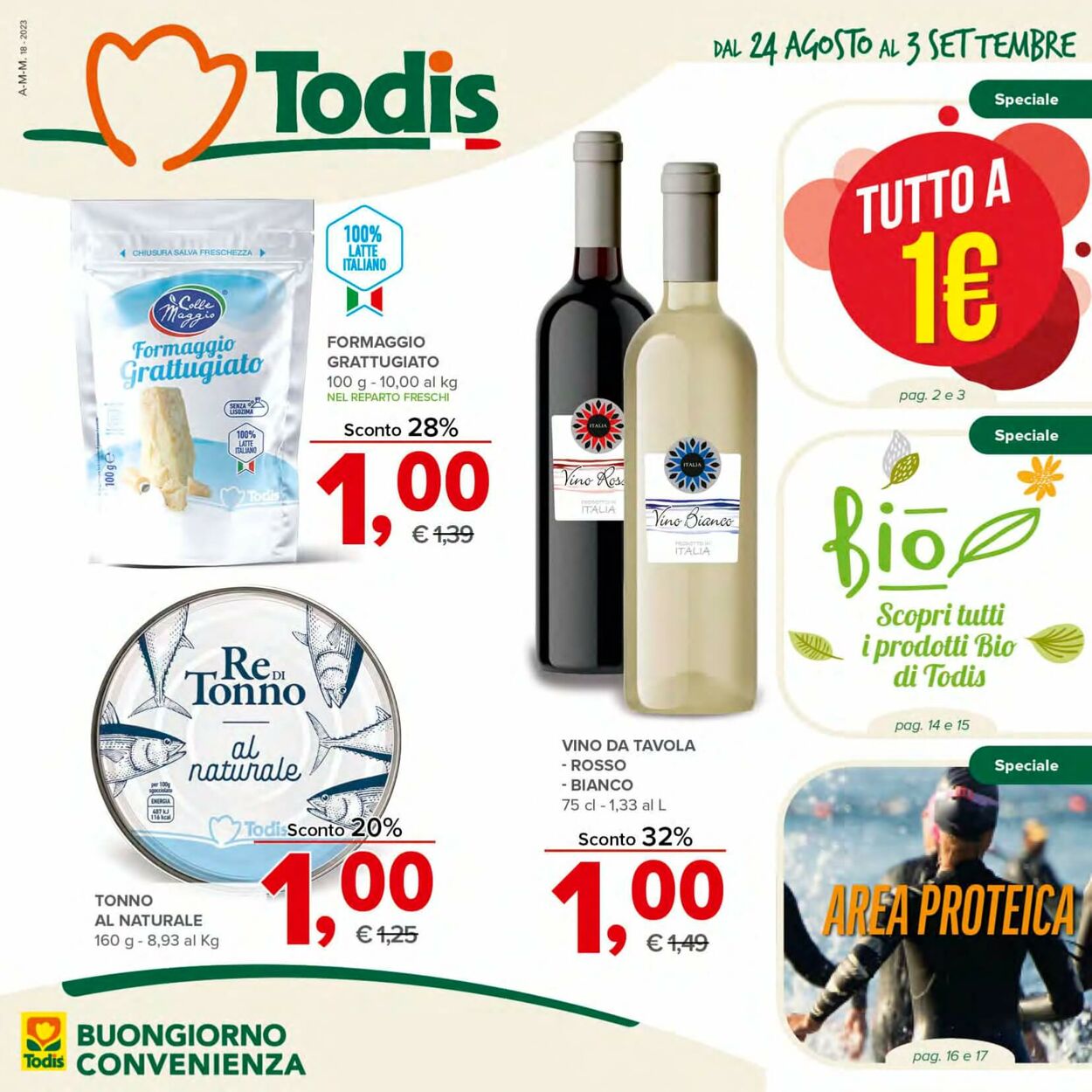 Volantino Todis 24.08.2023 - 03.09.2023