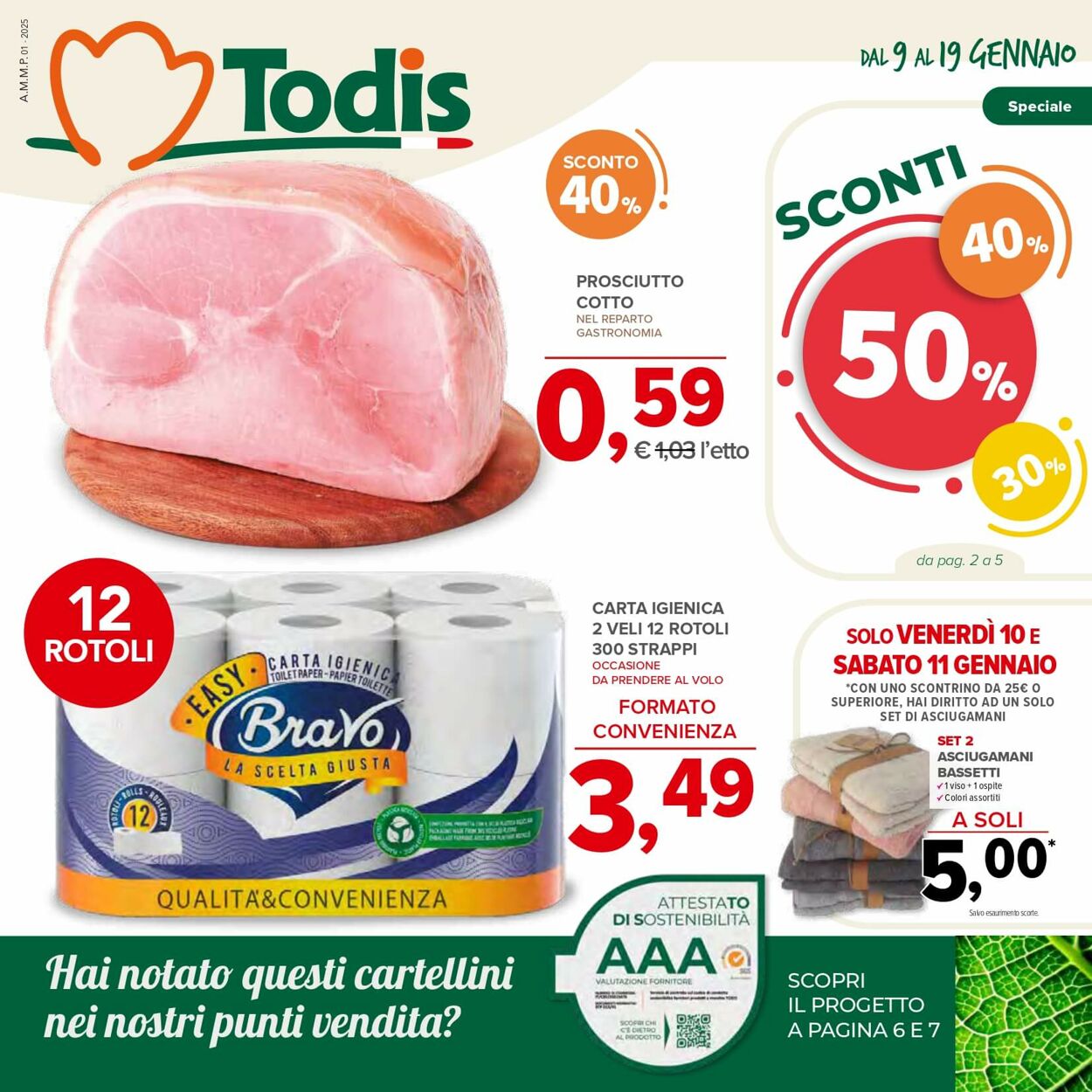 Todis Volantini promozionali