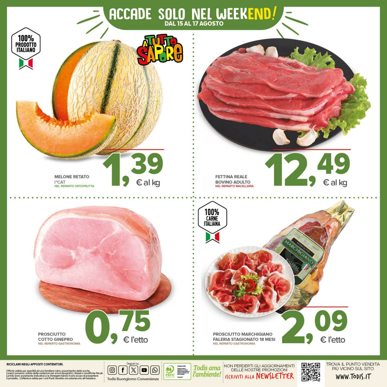 Volantino Todis 07.08.2025 - 17.08.2025