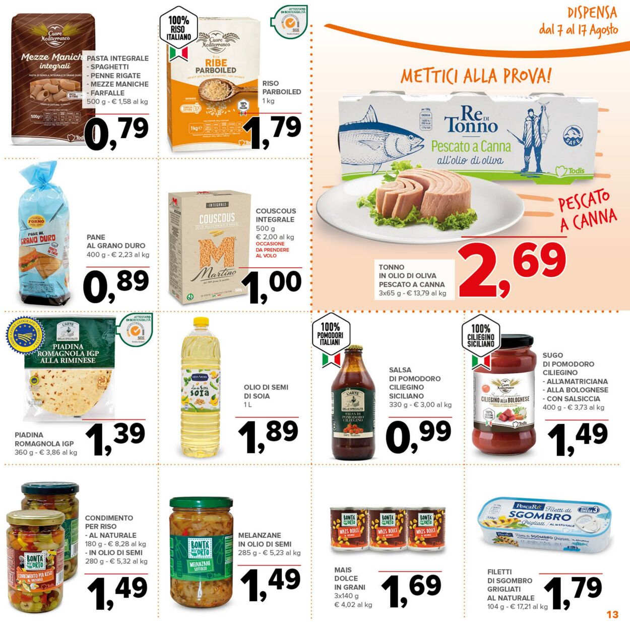 Volantino Todis 07.08.2025 - 17.08.2025