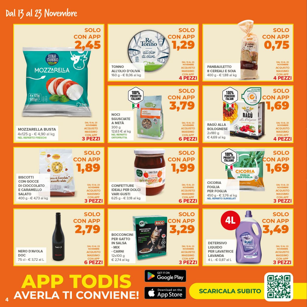 Volantino Todis 13.11.2025 - 23.11.2025