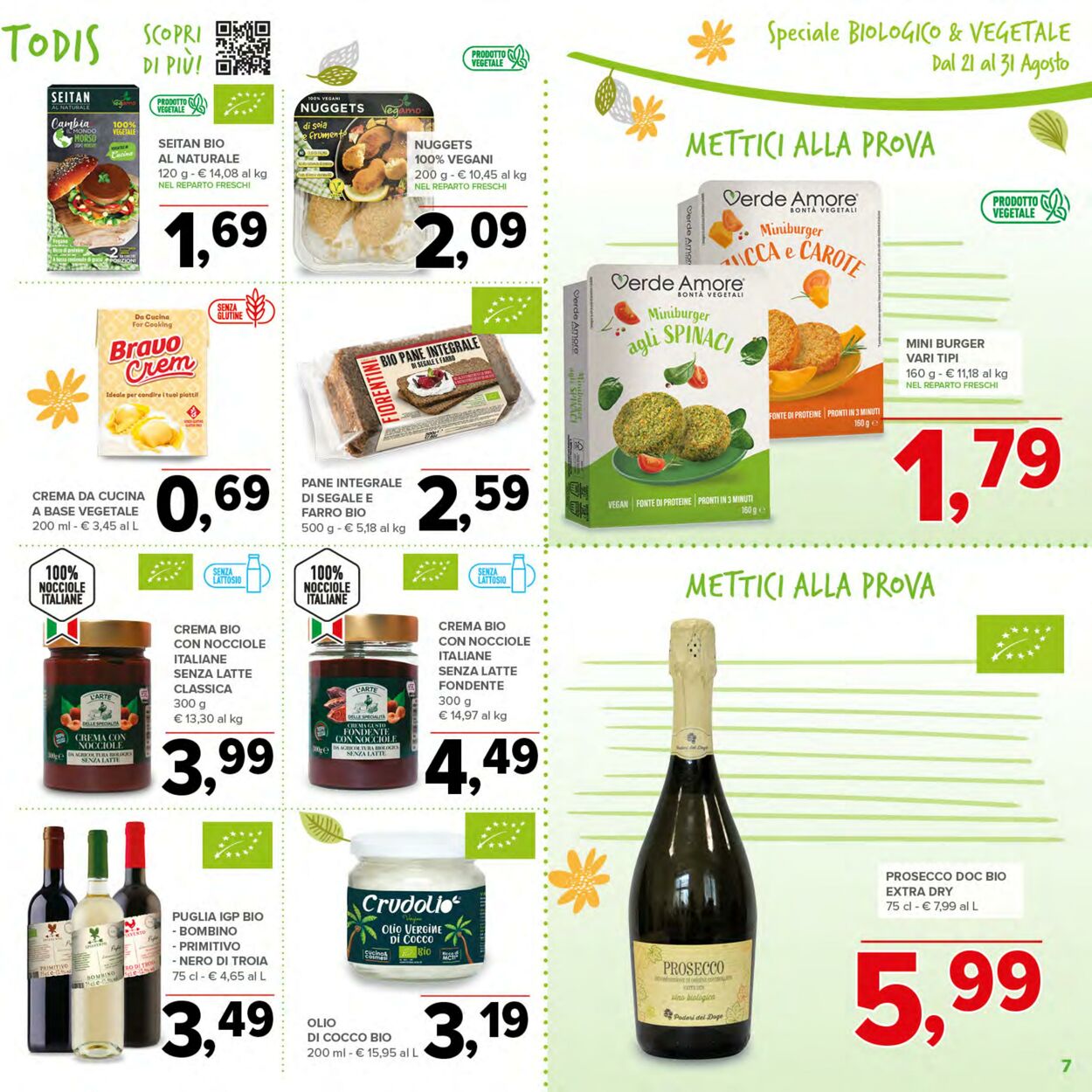 Volantino Todis 21.08.2025 - 31.08.2025