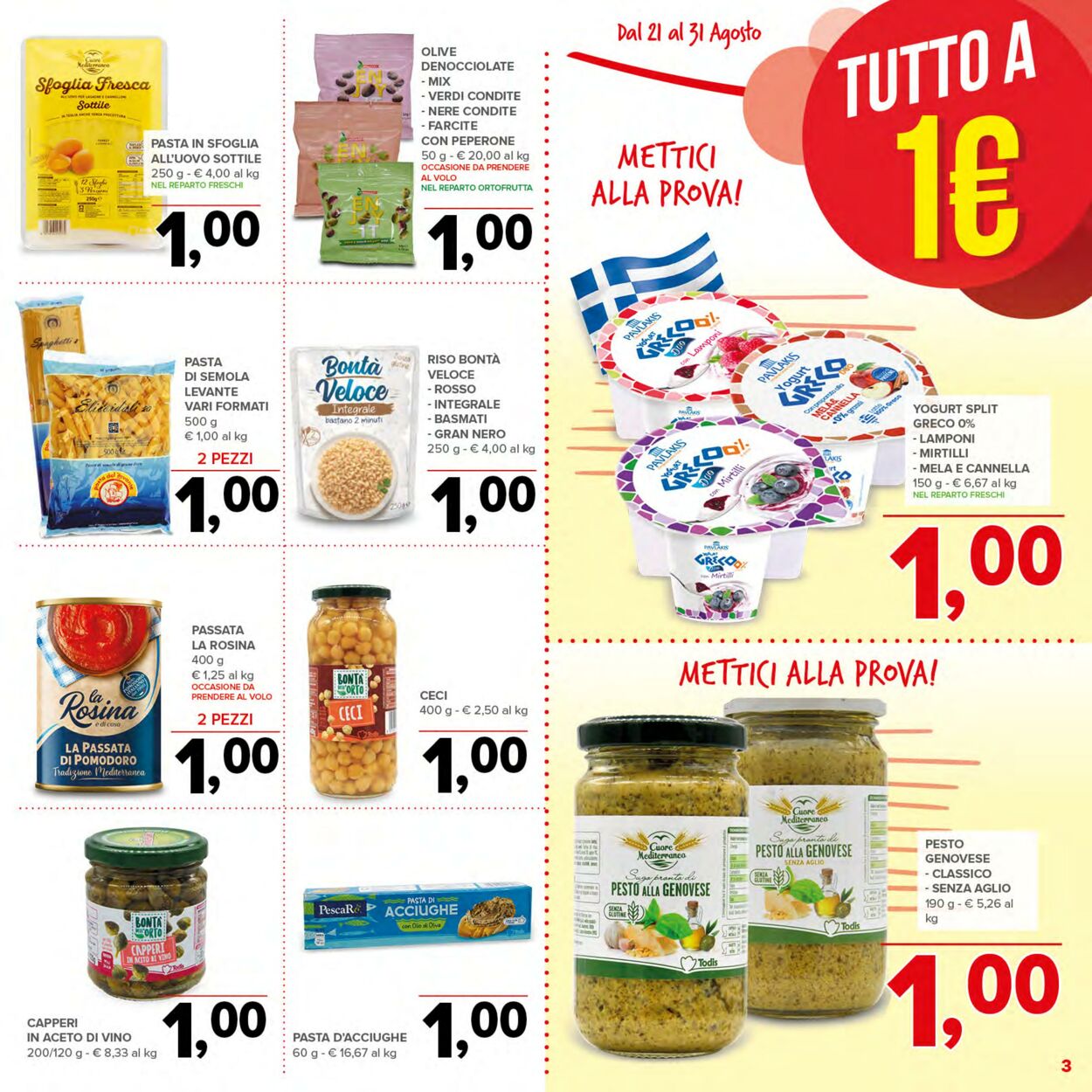 Volantino Todis 21.08.2025 - 31.08.2025