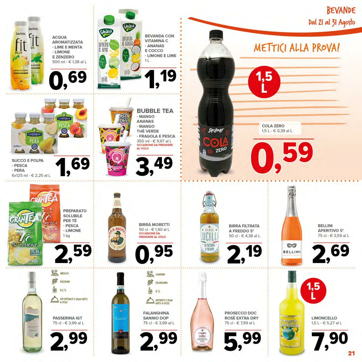 Volantino Todis 21.08.2025 - 31.08.2025