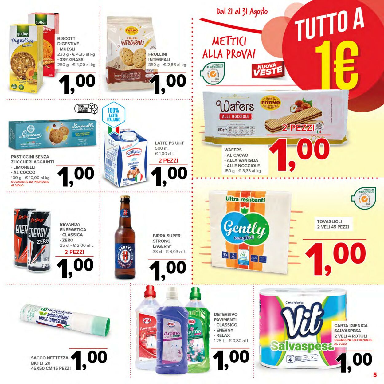 Volantino Todis 21.08.2025 - 31.08.2025