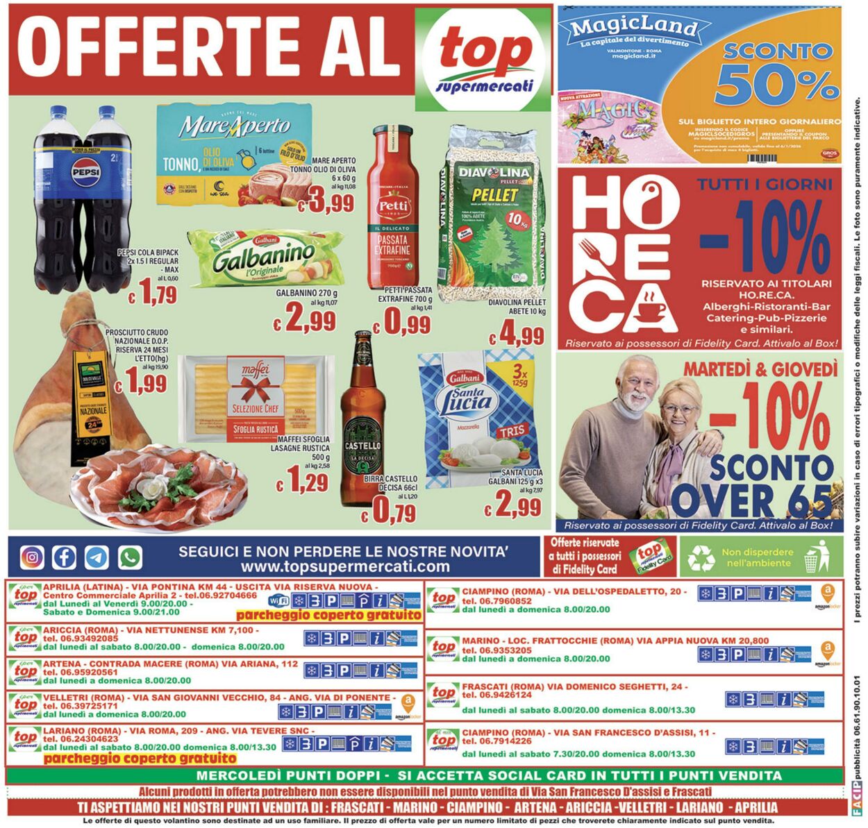 Volantino Top Supermercati 17.10.2025 - 28.10.2025