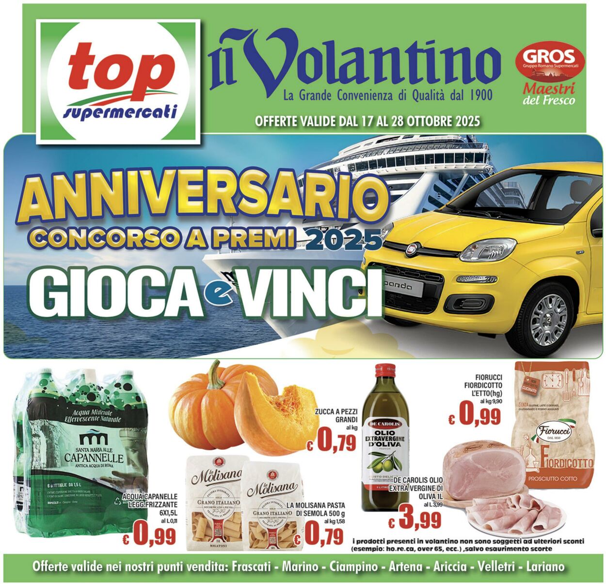 Volantino Top Supermercati 17.10.2025 - 28.10.2025