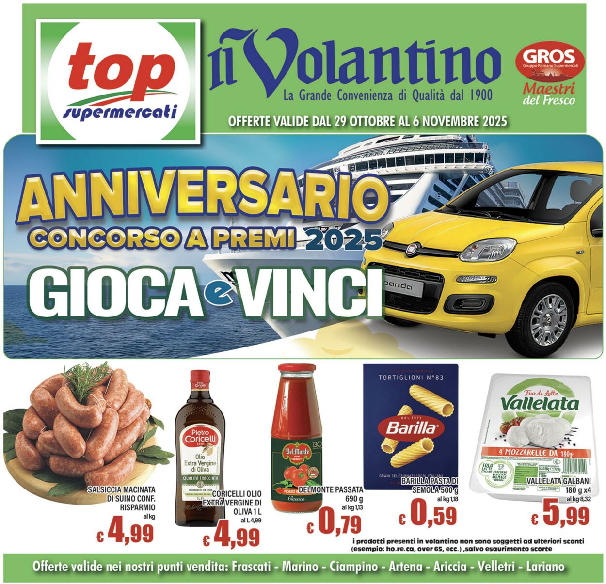 Volantino Top Supermercati 29.10.2025 - 06.11.2025