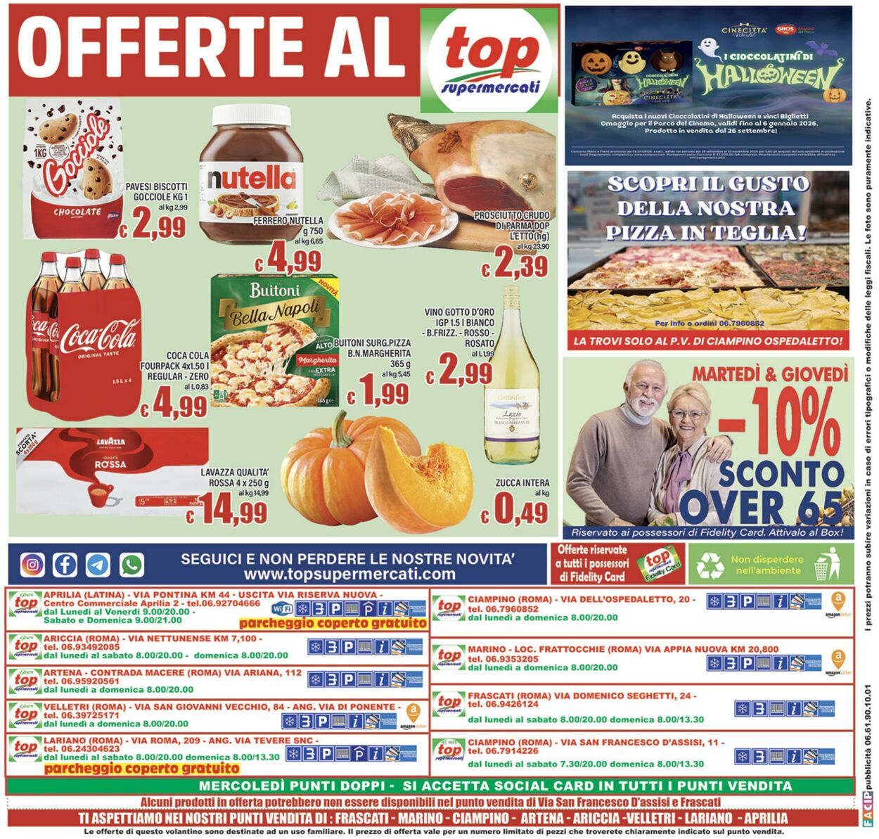 Volantino Top Supermercati 29.10.2025 - 06.11.2025