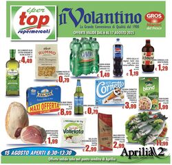 Volantino Top Supermercati 06.08.2025 - 17.08.2025