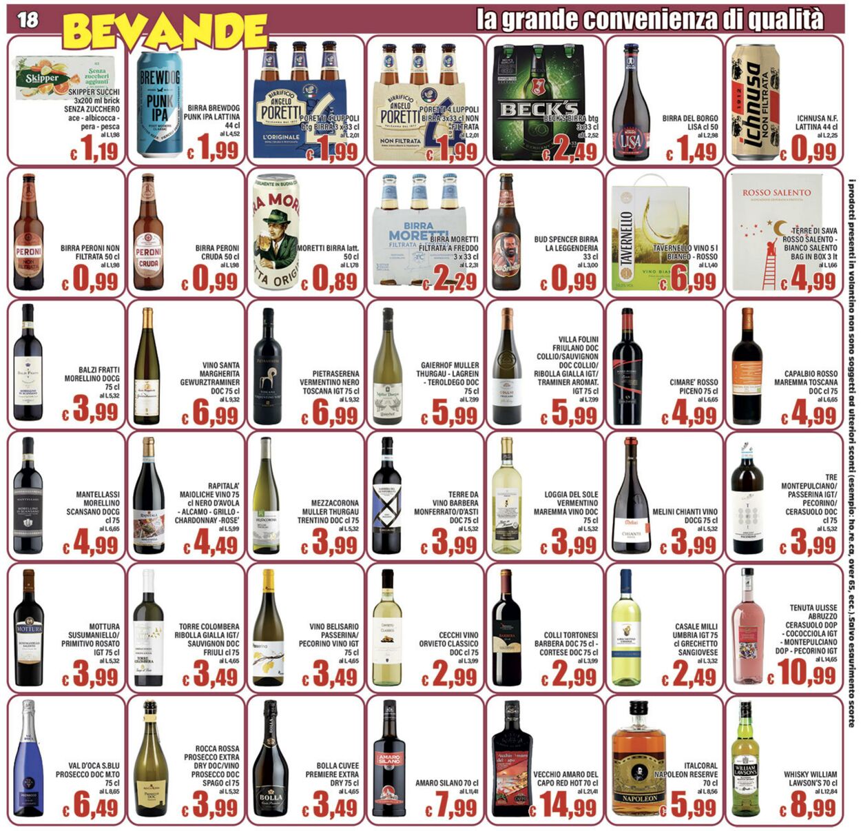 Volantino Top Supermercati 18.11.2025 - 26.11.2025